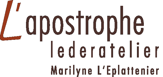 Logo l'apostrophe Lederatelier